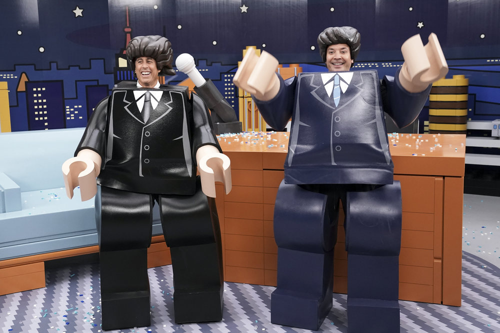 How the recent LEGO Seinfeld Jimmy Fallon appearance was created