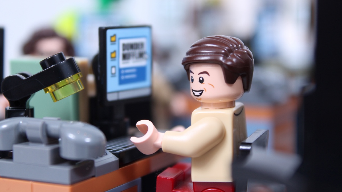 How to build an Andy Bernard minifigure for LEGO Ideas 21336 The Office