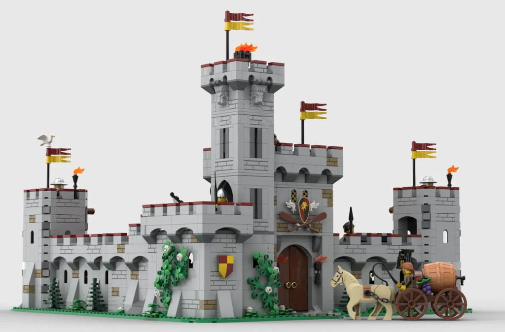 LEGO Ideas medieval seaside market 2 1024x674