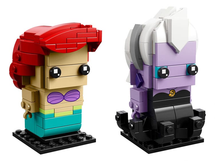 LEGO BrickHeadz The Little Mermaid 41623 Ariel & Ursula available now