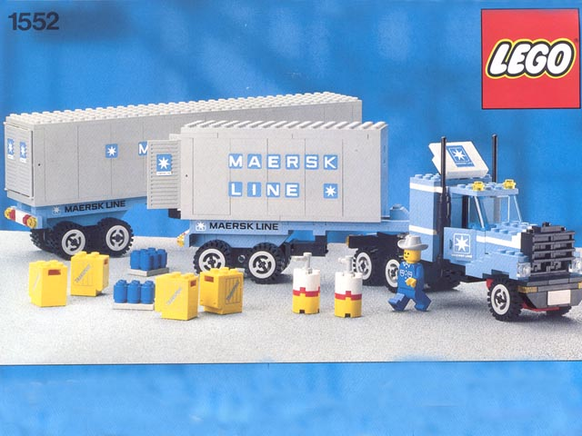 LEGO 1552 Maersk Line Container Truck