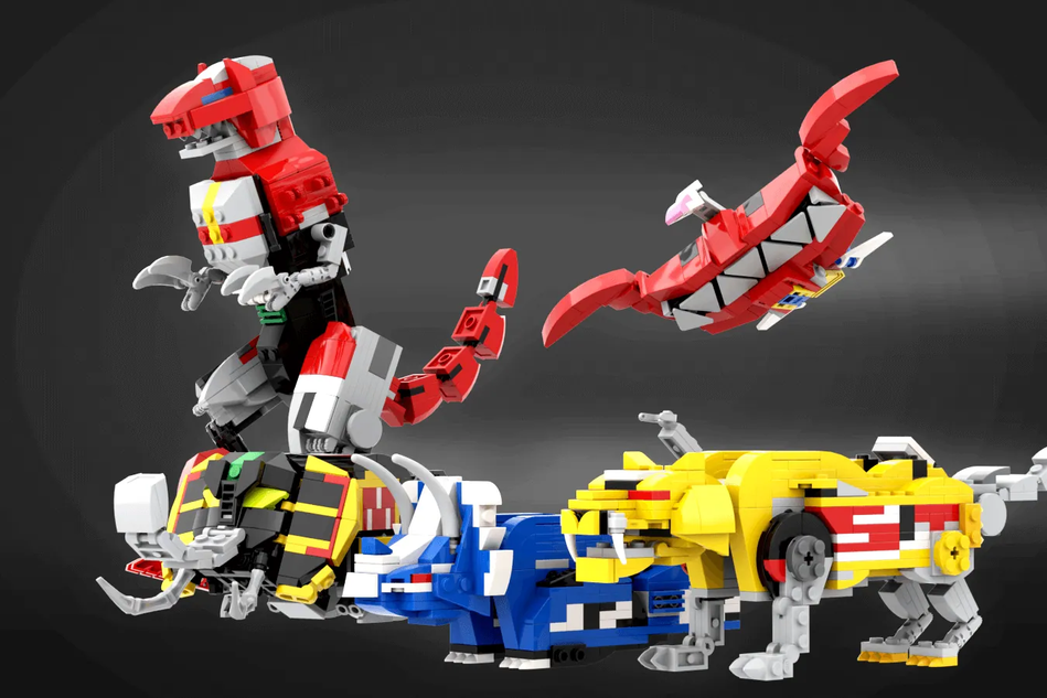 LEGO Ideas Go Go Power Rangers LEGO Megazord 4