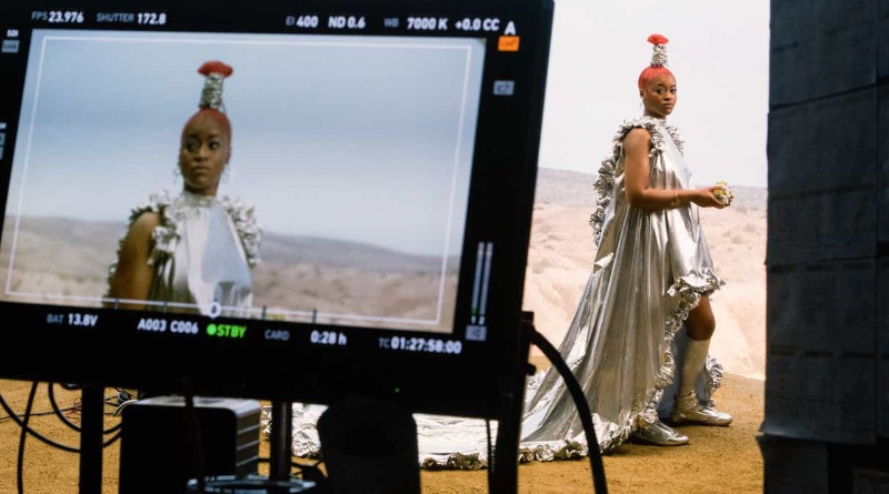 Musician Tierra Whack teams up with kids to create a music video inspired by LEGO
