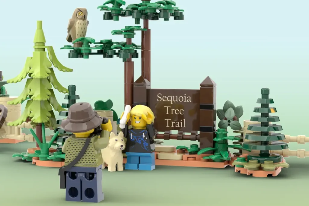 LEGO Ideas sequoia tree trail 1 1024x683