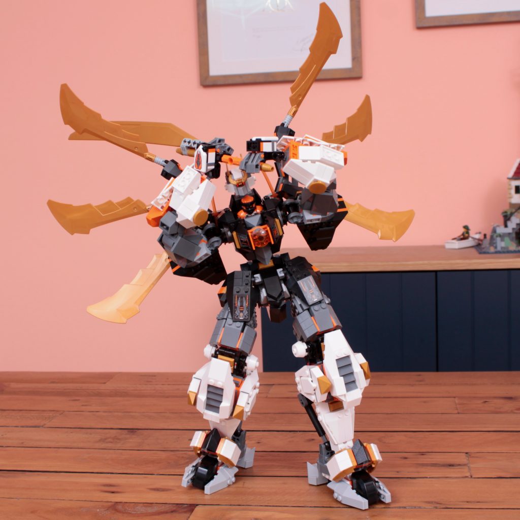 LEGO NINJAGO 71821 Coles Titan Dragon Mech critique 5 1024x1024