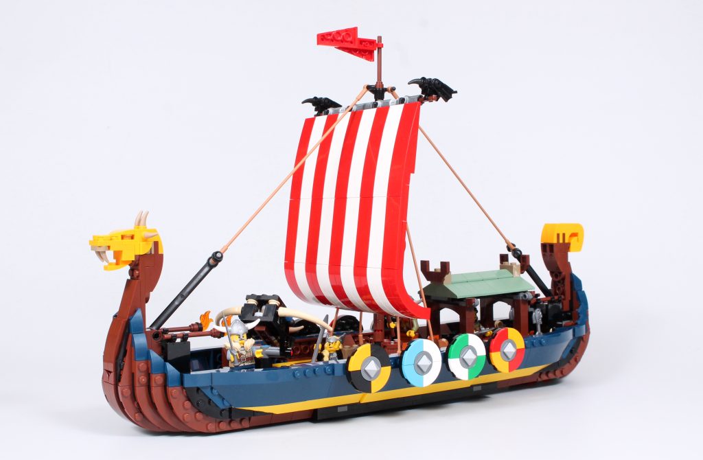 LEGO Creator 3 in 1 31132 Viking Ship and the Midgard Serpent reshoot 4 1024x670