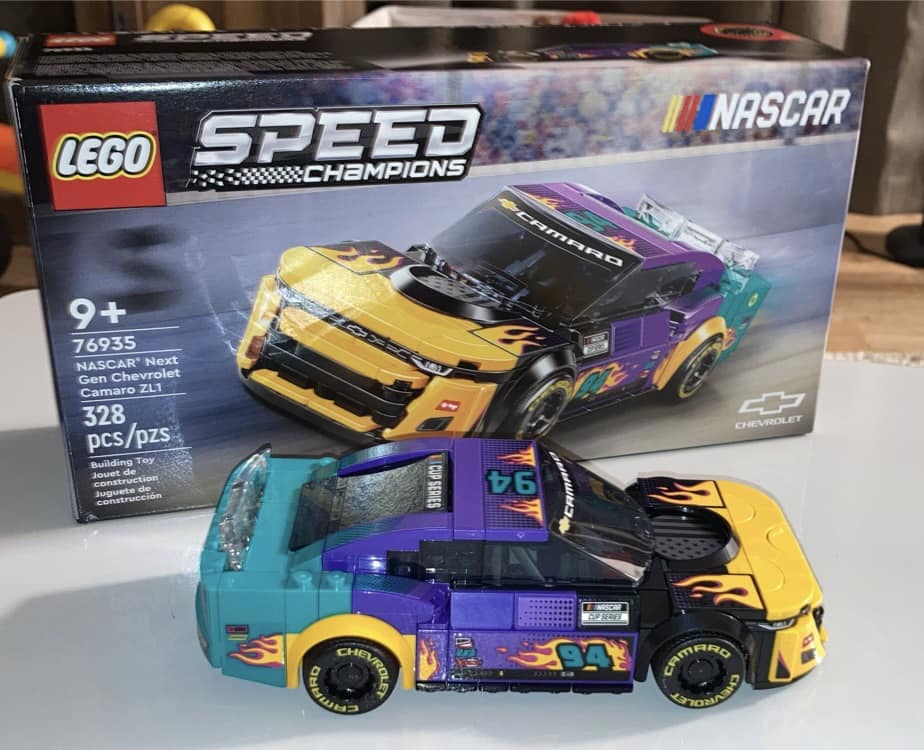 Facebook Matthew Melchiori LEGO Speed Champions NASCAR Next Gen Chevrolet Camaro ZL1