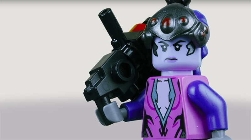 LEGO recreations of Overwatch highlight intros