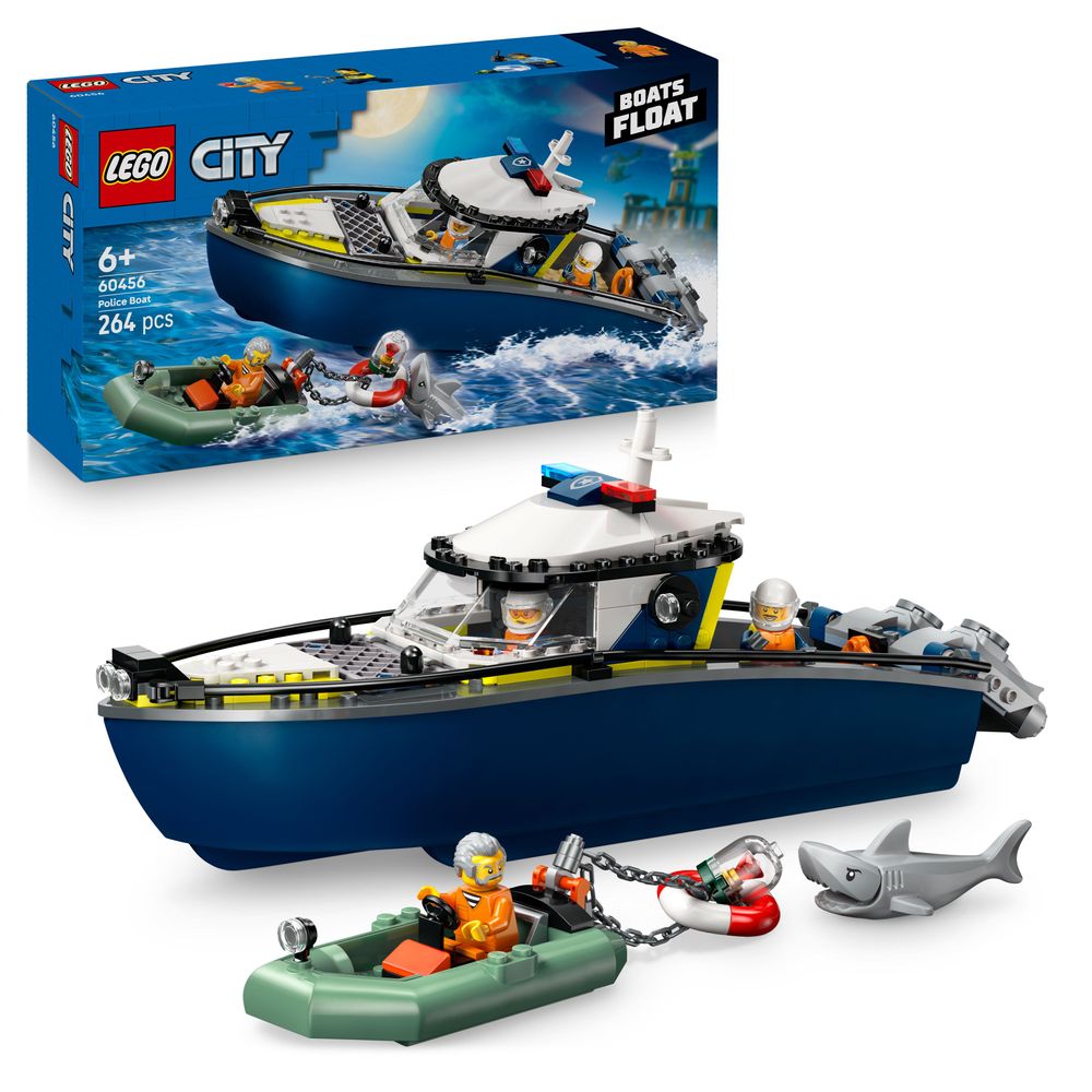 LEGO Ciry 60456 Police Boat 9
