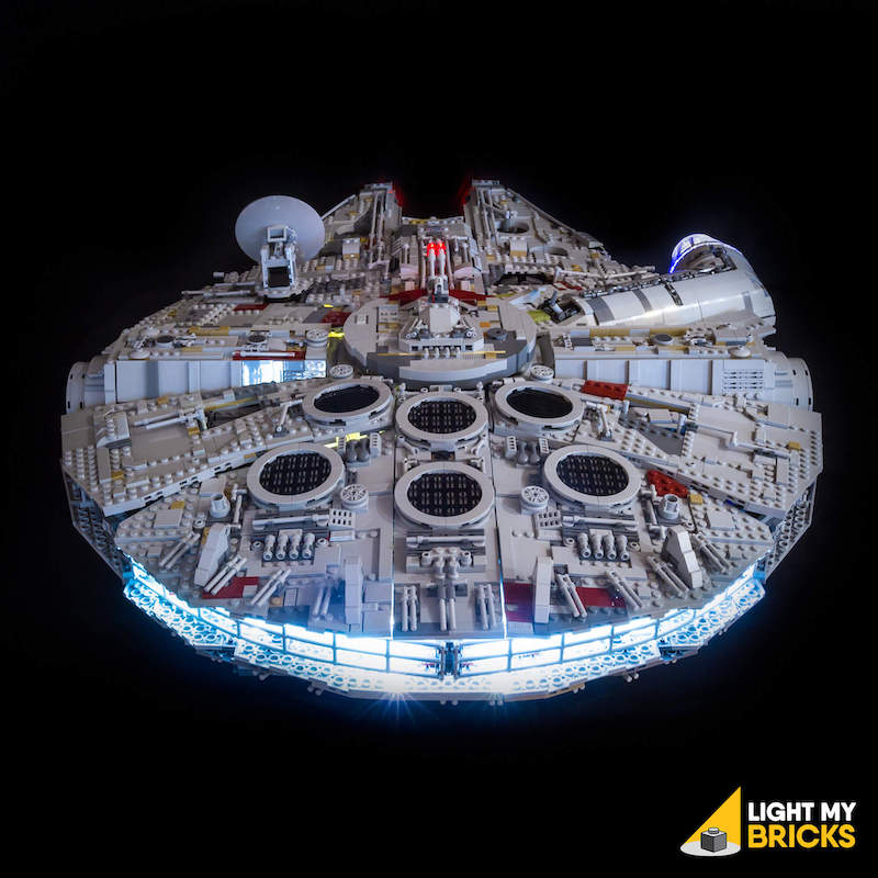 75192 LEGO Star Wars UCS Millennium Falcon REAR Light My Bricks