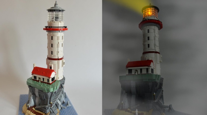 Motorized Lighthouse reaches 10,000 votes on LEGO Ideas