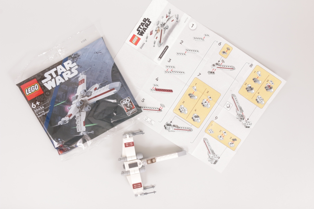 May the 4th LEGO Star Wars 30654 X wing Starfighter GWP review 6 1024x683