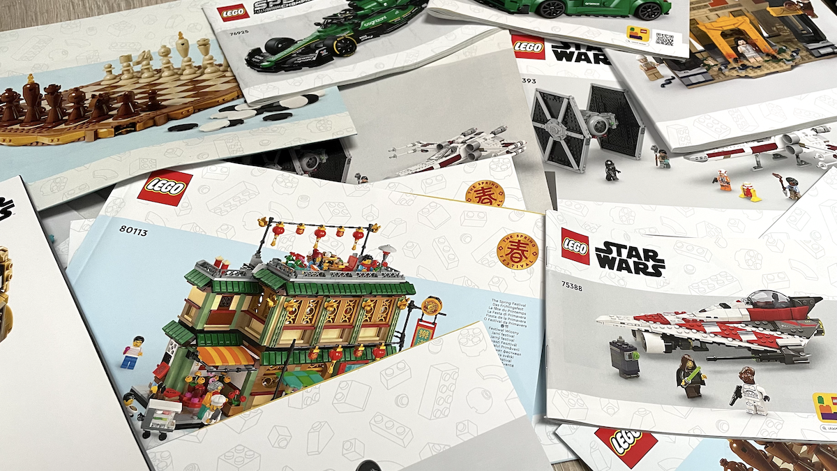 LEGO building instructions should be even more accurate now