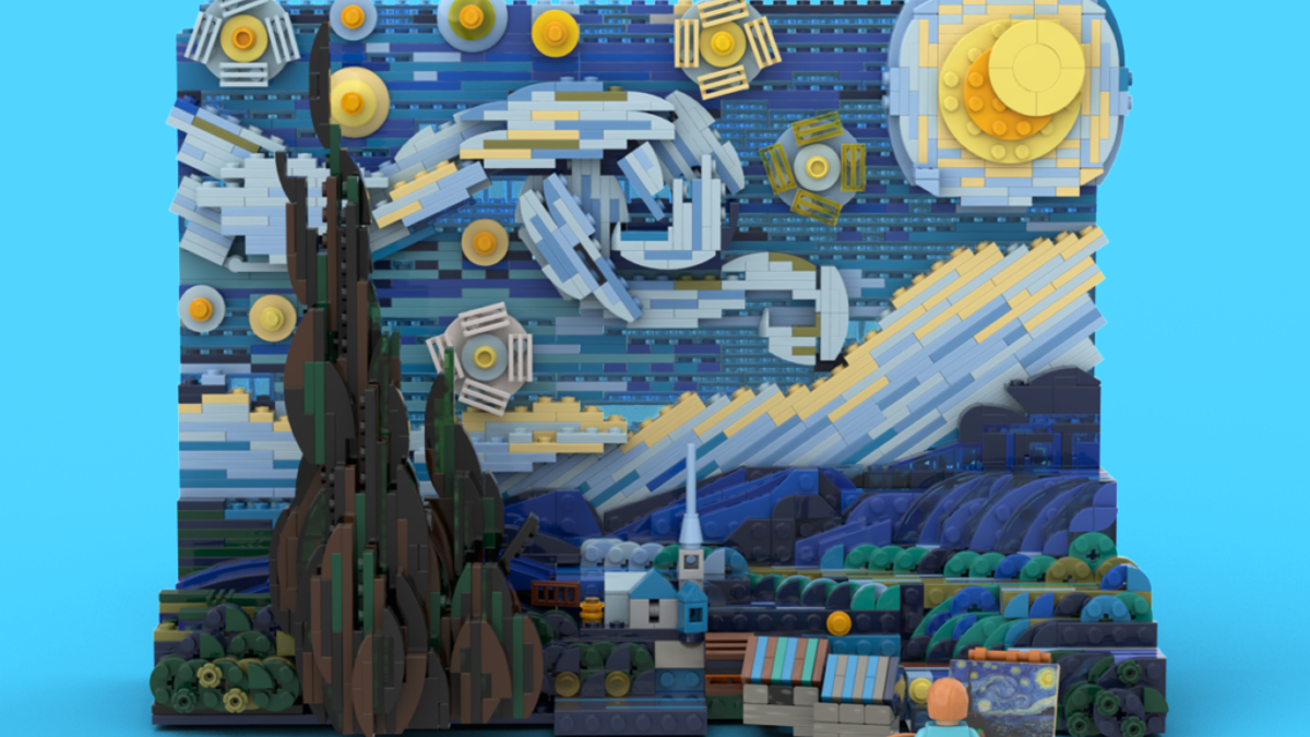 One painting  likely won't be in the rumoured LEGO Museum of Modern Art set