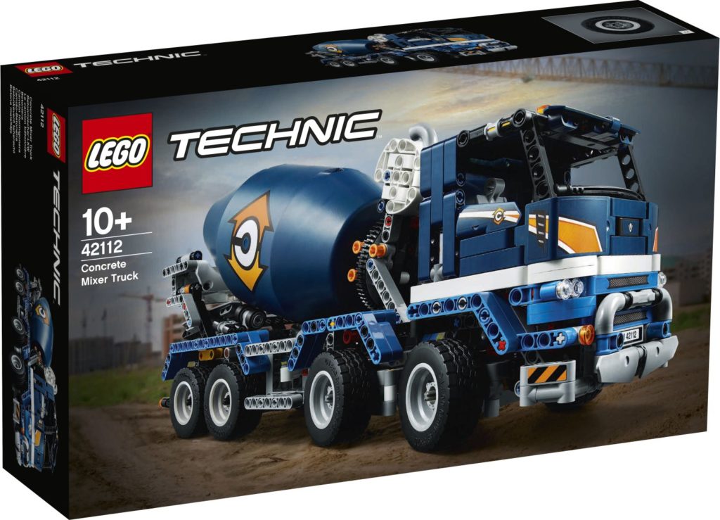 LEGO Technic 42112 Concrete Mixer Truck 1