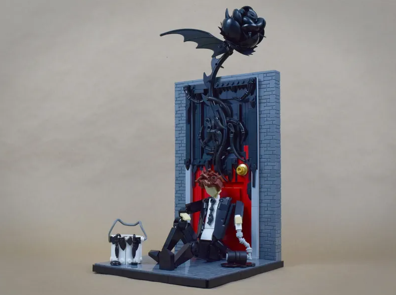 lego ideas rolling stones rose