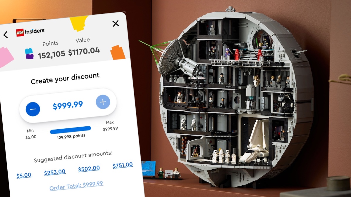 Someone actually did it: a LEGO UCS Death Star for $0
