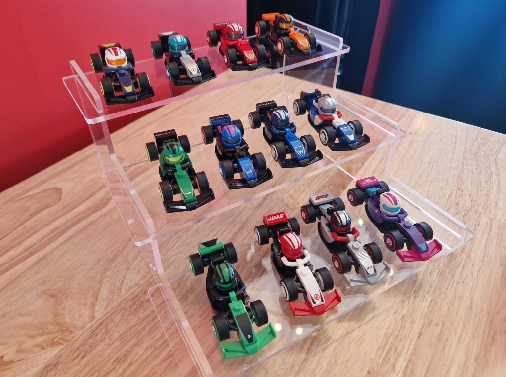 LEGO 71049 F1 Collectible Race Cars first look Las Vegas 2 1024x764