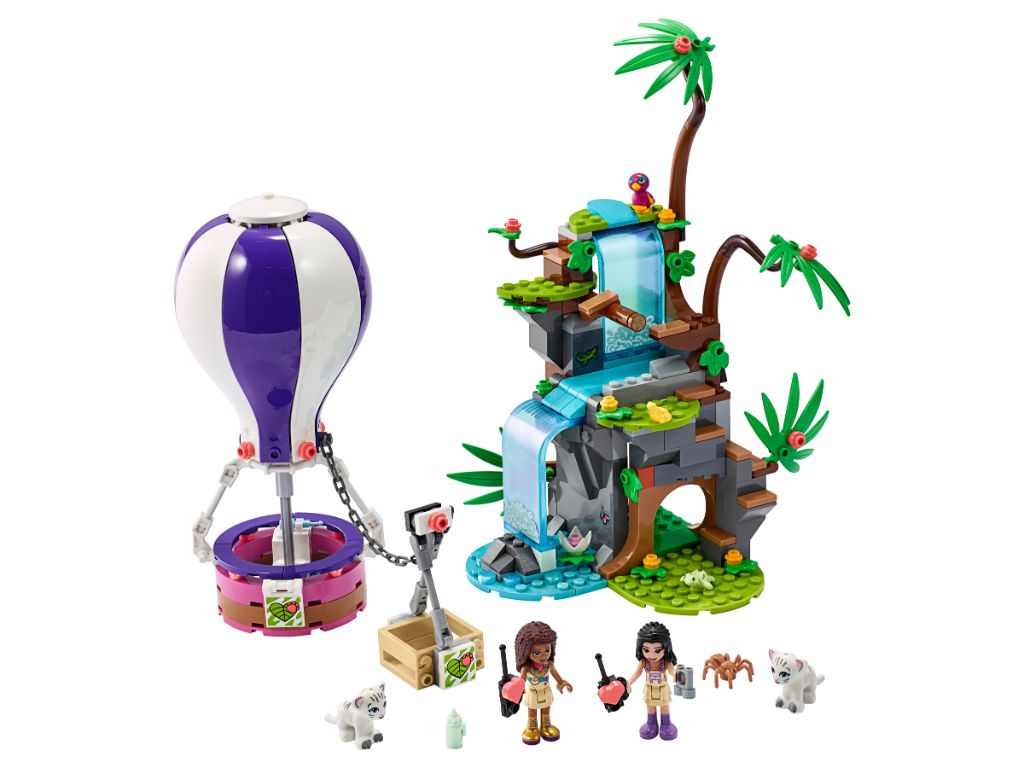 LEGO Friends 41423 Tiger Hot Air Balloon Jungle Rescue 3