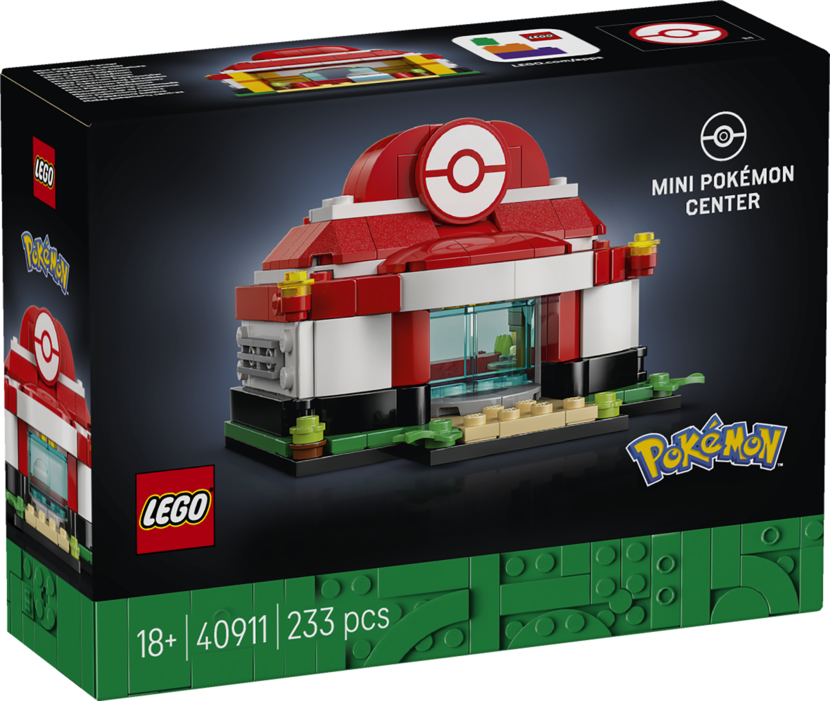 LEGO Pokemon 40911 Mini Pokemon Center 1 1200x1013