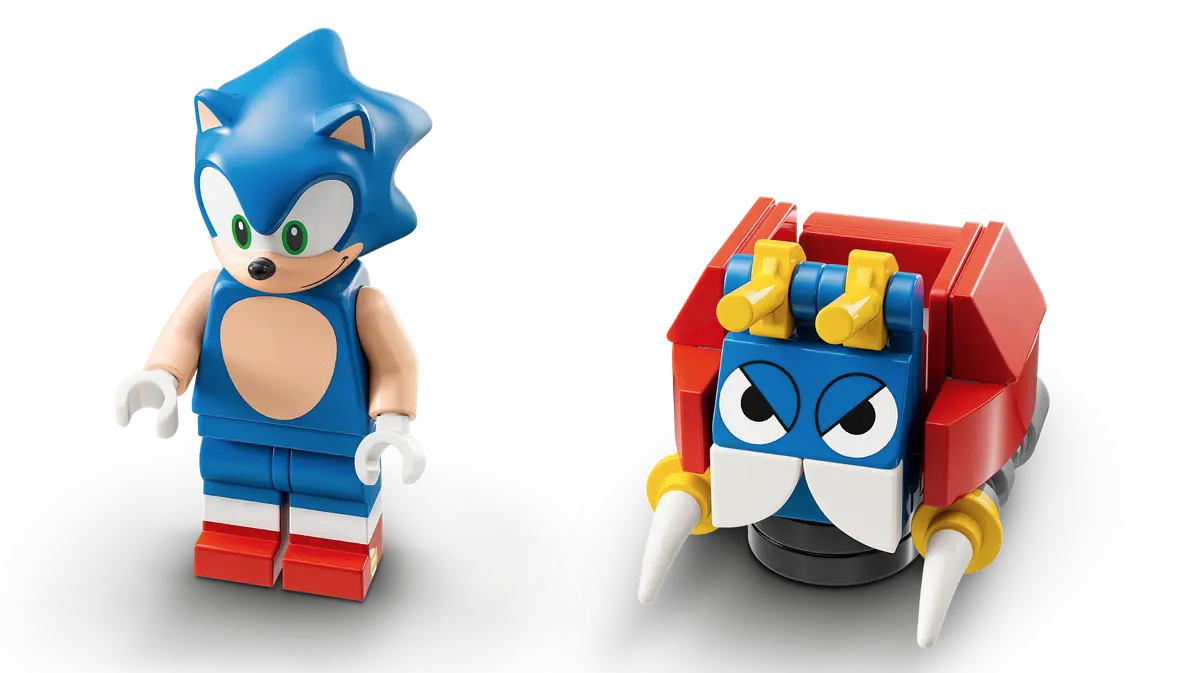 LEGO Sonic the Hedgehog 76990 Sonics Speed Sphere Challenge minifigures