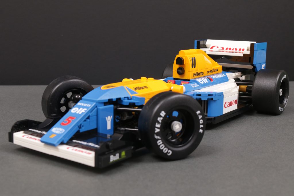 LEGO Icons 10353 Williams Racing FW14B Nigel Mansell review 25 1024x683