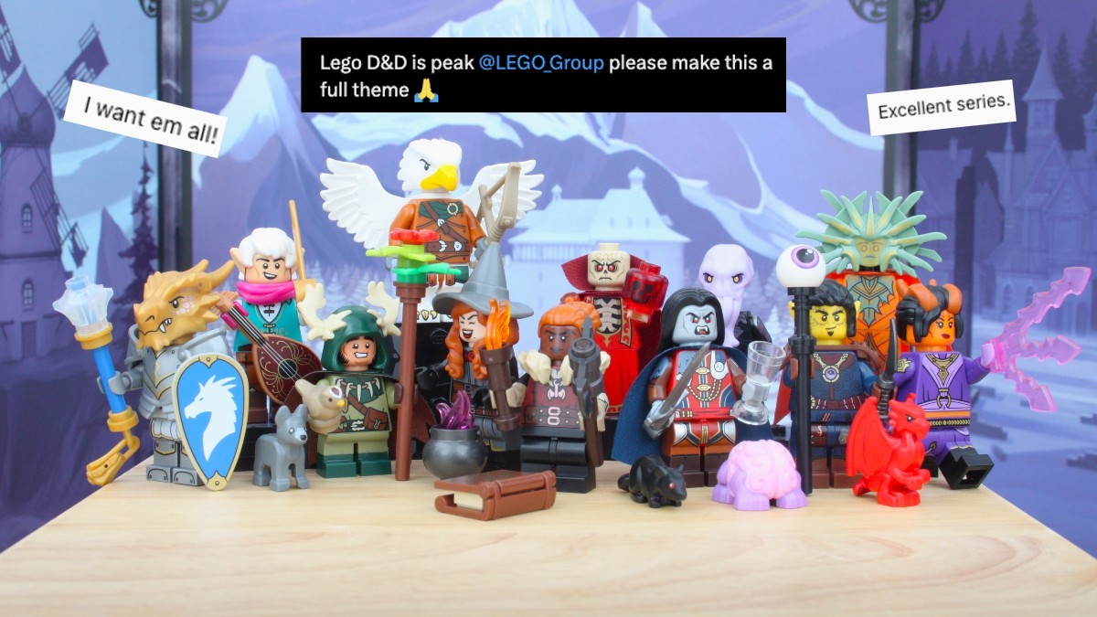 LEGO D&D CMFs leave fans wanting more, more, more