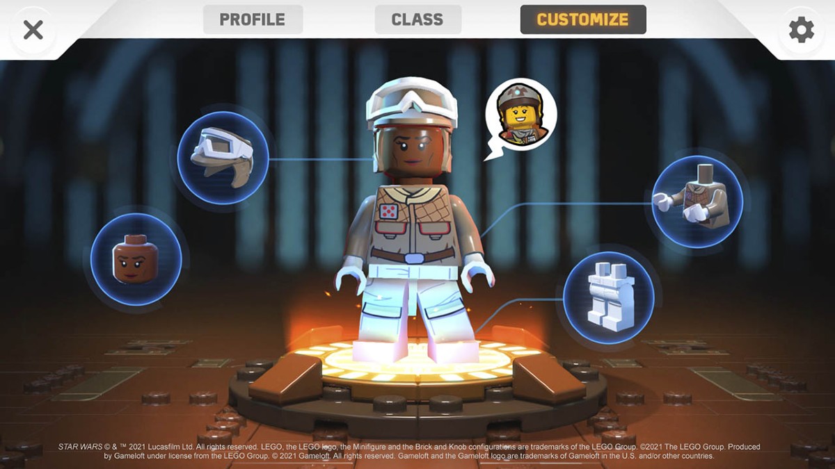 Customisation is key to the atmosphere of LEGO Star Wars: Castaways