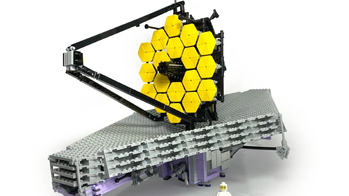 LEGO Ideas James Webb Space Telescope hits 10K supporters
