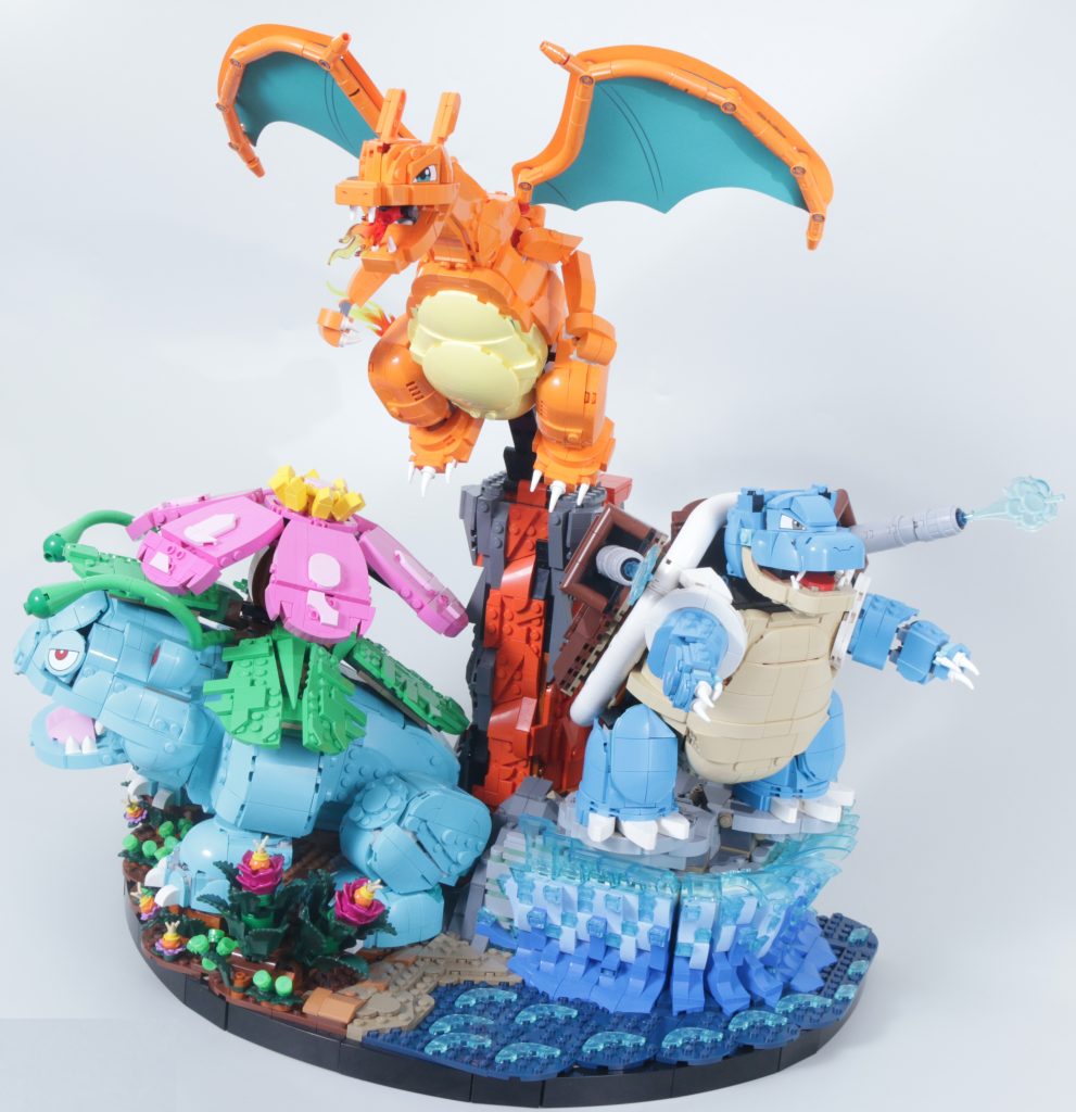 LEGO Pokemon 72153 Venusaur Charizard and Blastoise review 3 991x1024
