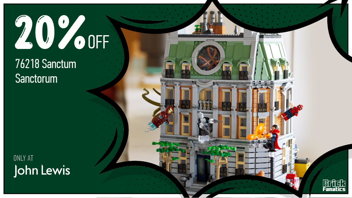 Save a huge £43 on LEGO Marvel 76218 Sanctum Sanctorum 