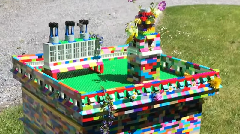 LEGO beehive goes viral