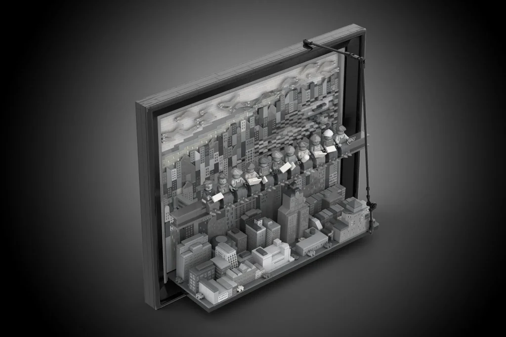 LEGO Ideas Lunch Atop a Skyscraper 2 1024x682