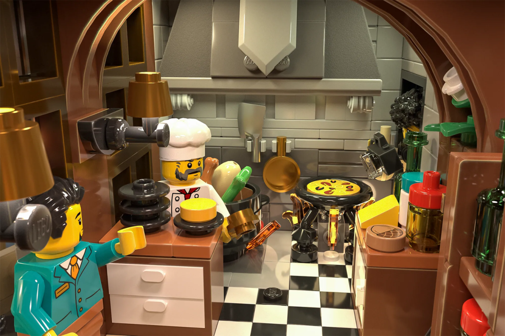 LEGO Ideas Mediterranean Restaurant 4 1024x683
