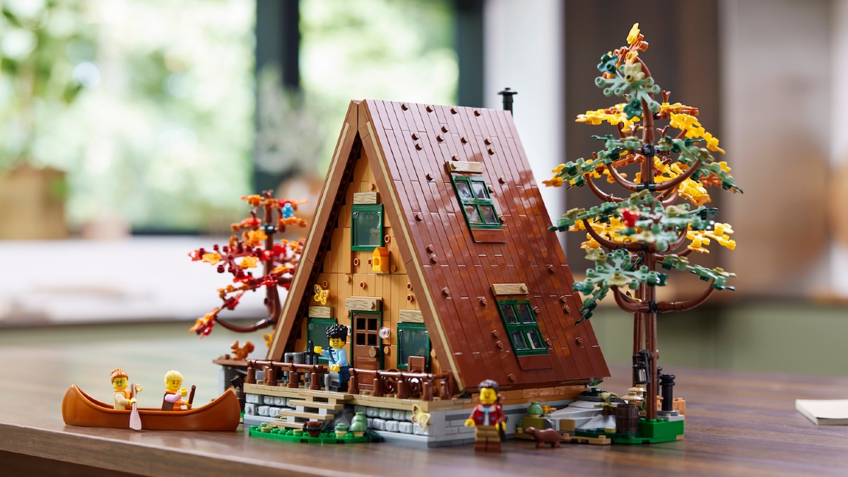 LEGO Ideas 21338 A-Frame Cabin is a storming success – and it's all down to the details