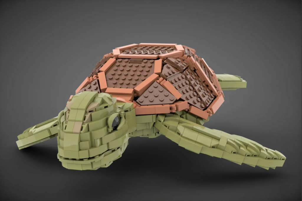 LEGO Ideas Sea Turtle 4 1024x683