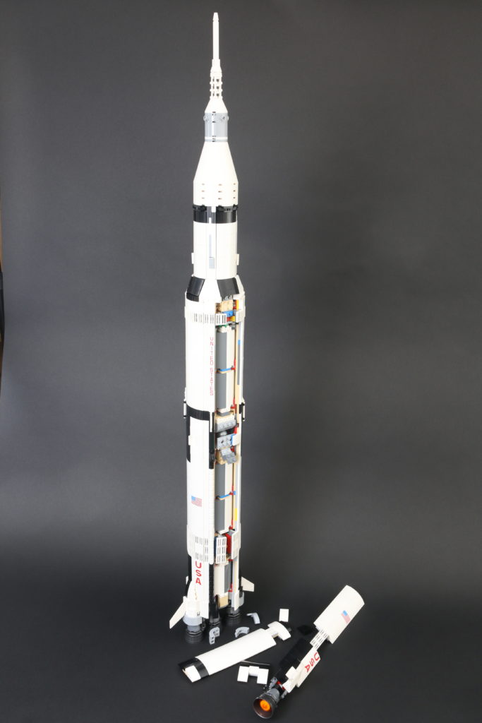 LEGO Ideas 21309 92176 NASA Apollo Saturn V review 22