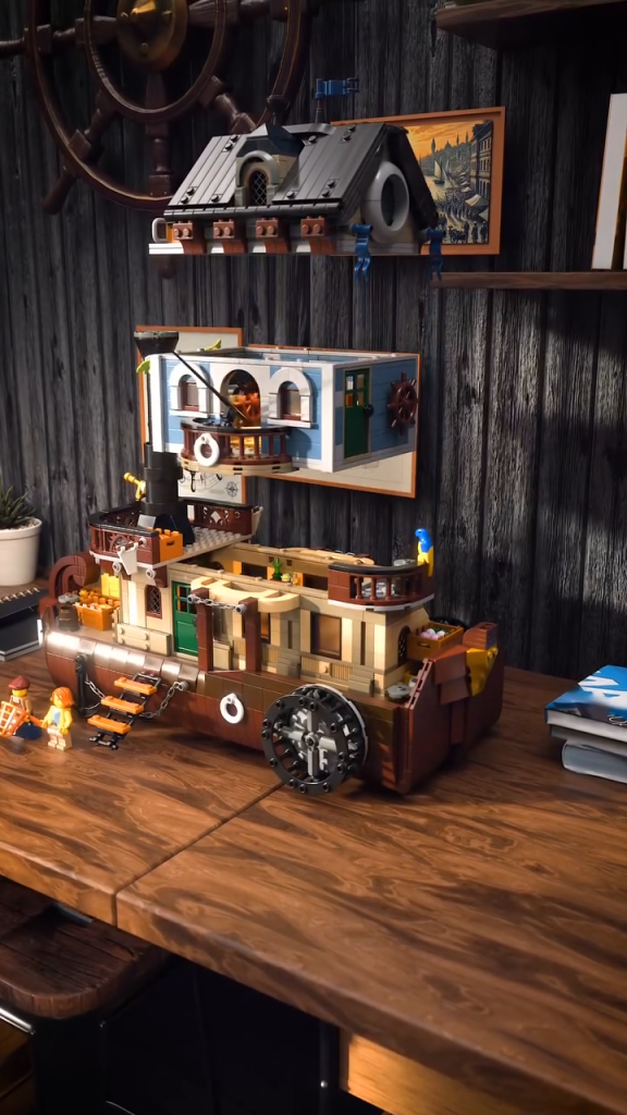 lego bricklink series 7 merchant boat video 2 576x1024