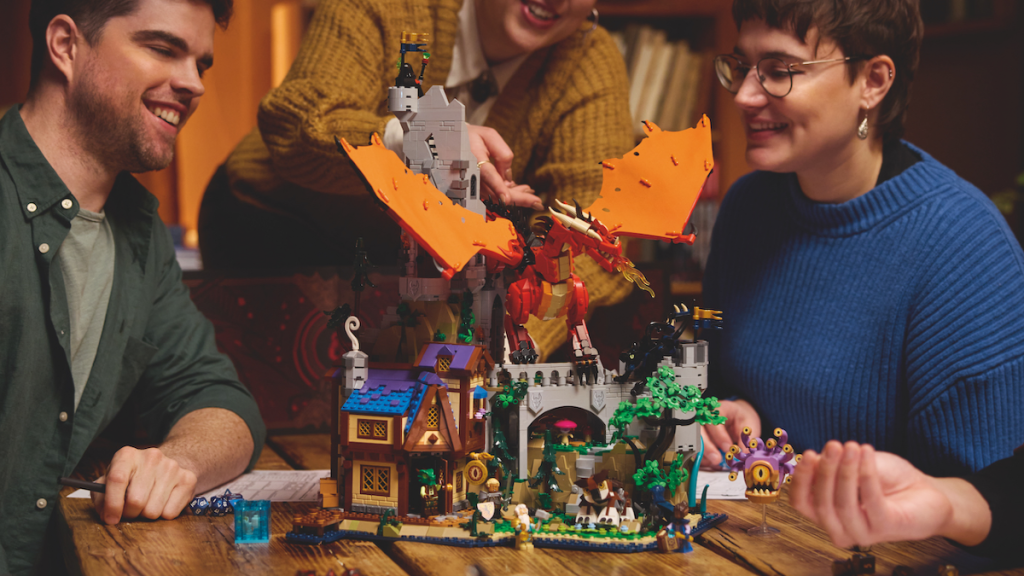 LEGO Ideas 21348 Dungeons Dragons Red Dragons Tale featured 1 1024x576
