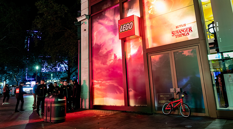 LEGO Stranger Things 75810 The Upside Down midnight launch