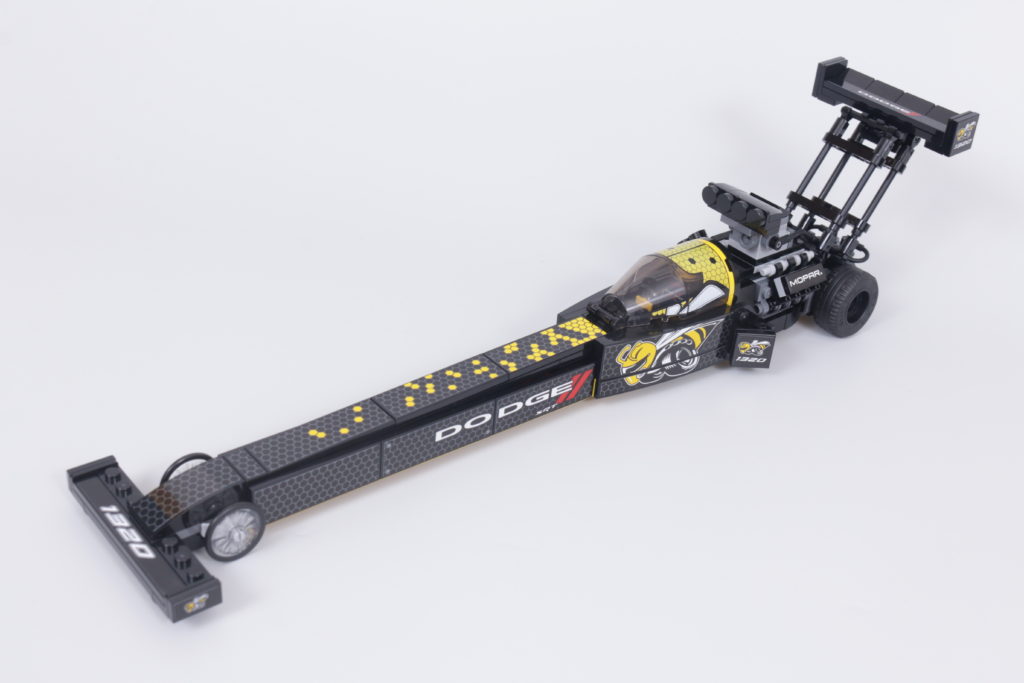 LEGO Speed Champions 76904 Mopar DodgeSRT Top Fuel Dragster and 1970 Dodge Challenger TA review 31