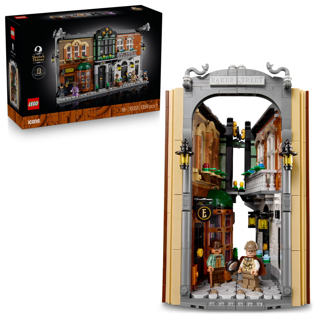 LEGO Icons 10351 Sherlock Holmes Book Nook 5 1024x1024