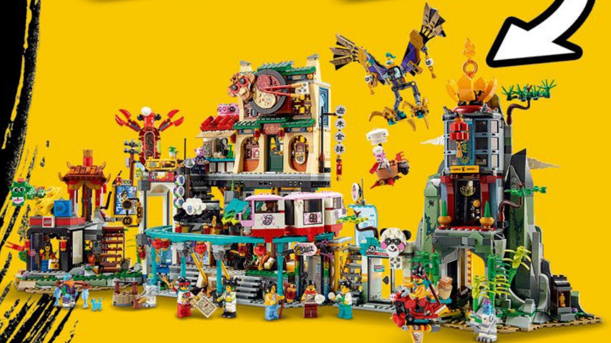 Two of LEGO Monkie Kid’s biggest and newest sets combine