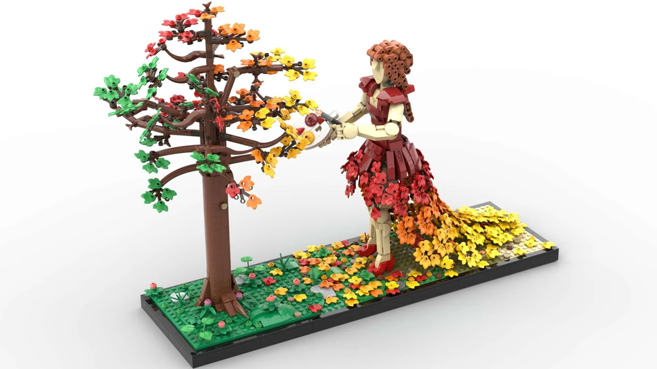 LEGO Ideas Autumns Canvas