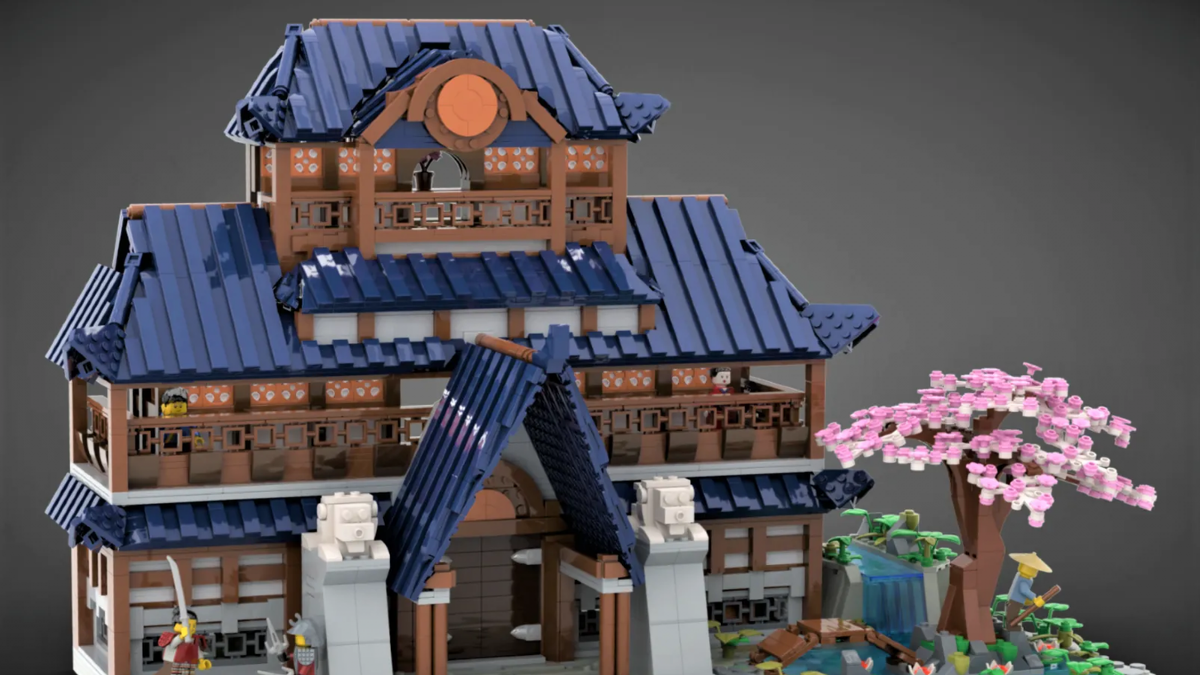 Japanese Castle gains 10,000 supporters on LEGO Ideas