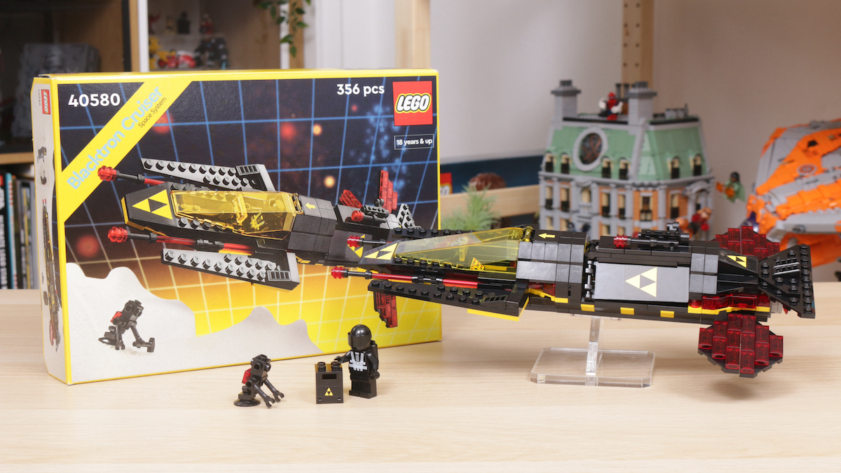 LEGO Space 40580 Blacktron Cruiser gift-with-purchase review