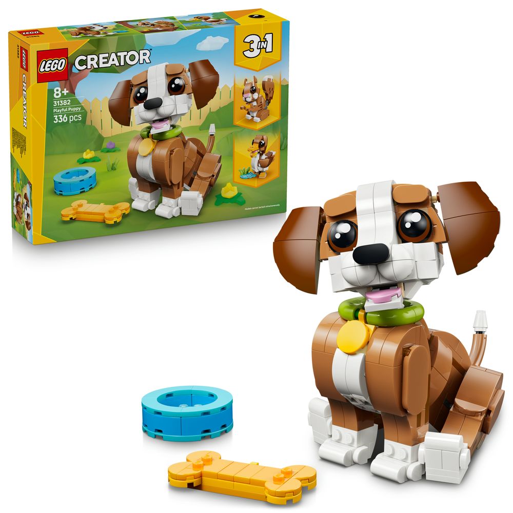 31382 LEGO Niedliche Tiere Verspielter Welpe
