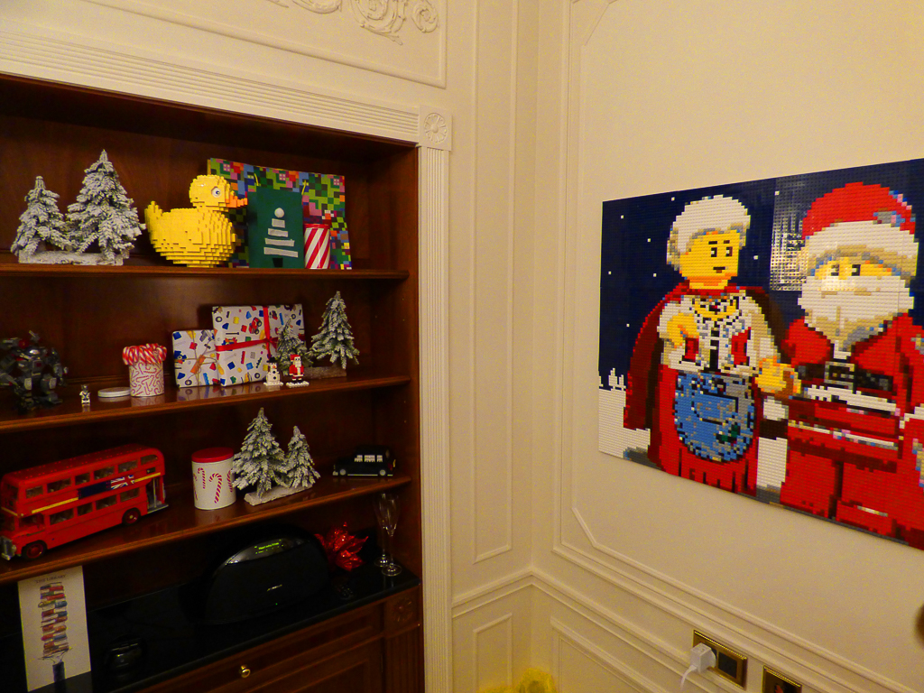 LEGO Twelve Rebuilds of Christmas at The Savoy