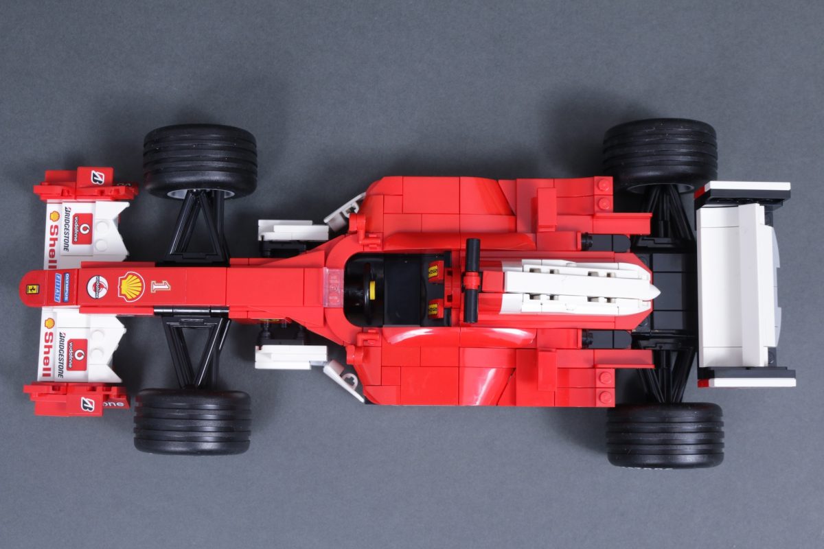 LEGO Icons Ferrari 11375 F2004 Michael Schumacher review 17 1200x800