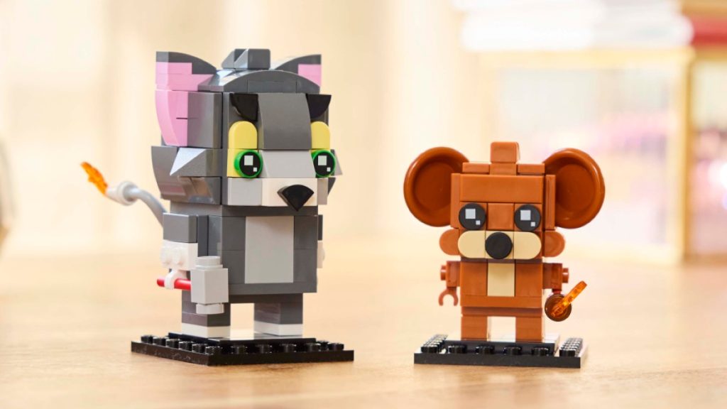 lego brickheadz 40793 Tom Jerry Figures lifestyle featured 1024x576